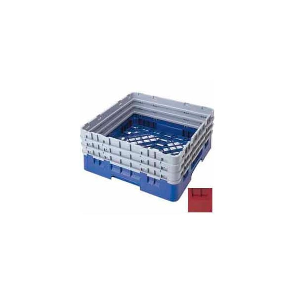 Cambro - Camrack  Base Rack 7-1/2" Inside Stack Height Cranberry NSF